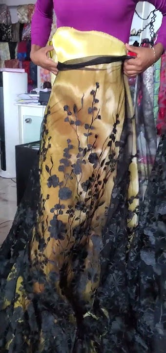 Lovely Embroidered 3D Tulle Fabric - +2348033121254 - YouTube