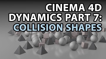 Cinema 4D Dynamics PART 7: Collision Shapes