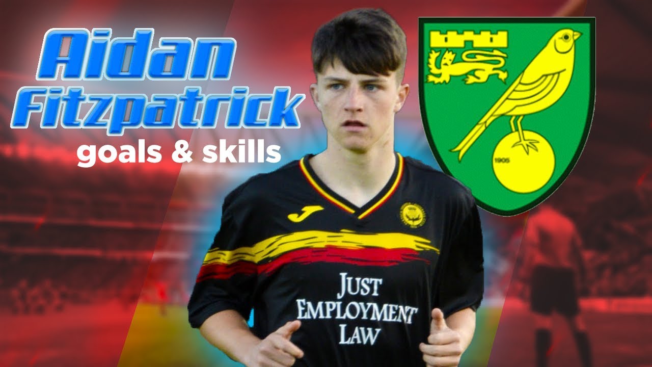 Aidan Fitzpatrick(18) Goals & Skills Welcome to Norwich 2019 - YouTube