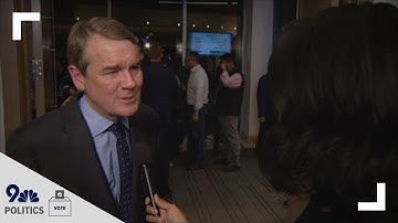 Sen. Michael Bennet talks to 9NEWS after winning reelection