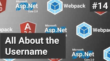 All About the Username #14 - Asp.Net Core, Angular and Webpack