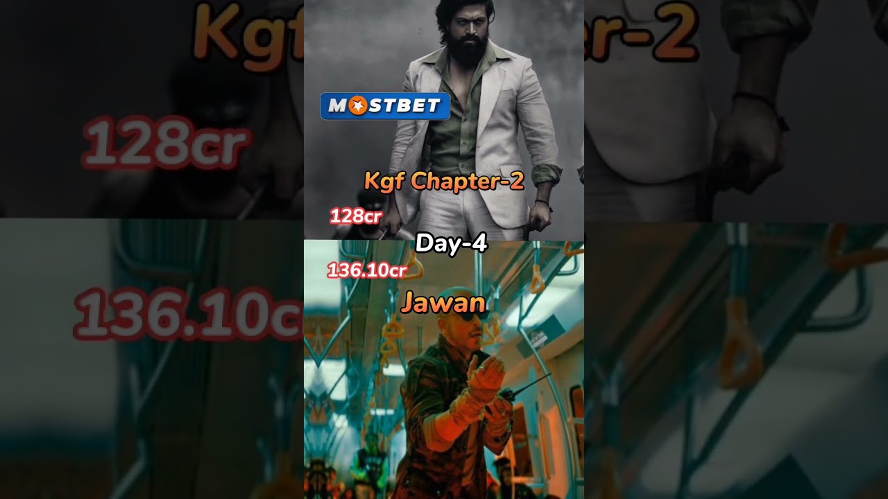 KGF CHAPTER-2 V/S JAWAN FIRST 05 DAY'S COLLECTION WORLDWIDE 