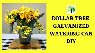 HOW TO MAKE A PLASTIC DOLLAR TREE WATERING CAN LOOK GALVANIZED | SPRING/SUMMER DECOR
#dollartreediy #diydollartreedecor
In this video I show you how to make a Dollar Tree plastic watering can look galvanized using paint and how to style it for outdoor or indoor spring/summer decor.
Thanks for watching!
Subscribe its free!
Social Media:
Facebook: https://www.facebook.com/jamiescreationsyt
Instagram: https://www.instagram.com/jamiescreationsyt/
Email: jamiescreationsyt@gmail.com
MATERIALS USED:
1 Plastic watering can from Dollar Tree
black paint
white paint
gray paint
chip brush
floral foam
artificial flowers of your choice
hot glue/glue gun
wire cutters HOW TO MAKE A PLASTIC DOLLAR TREE WATERING CAN LOOK GALVANIZED | SPRING/SUMMER DECOR