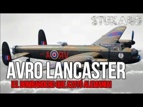 AVRO LANCASTER 💥"el bombardero que cambió la Segunda Guerra Mundial… ☠️ y MAT0 más de lo que pensás”
