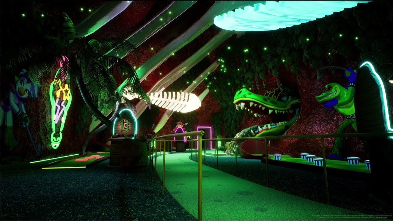 FNAF Security Breach Monty Gator Golf Ambience Extended YouTube