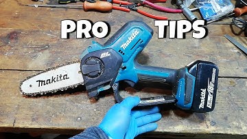 Makita Pruning Saw PRO TIPS