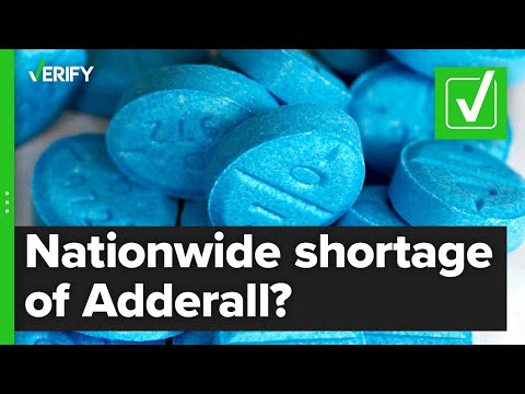 Yes, there is a nationwide shortage of ADHD drug Adderall