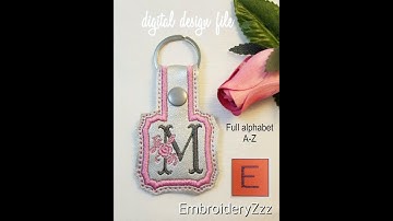 How to make snap tabs in the hoop, step by step.