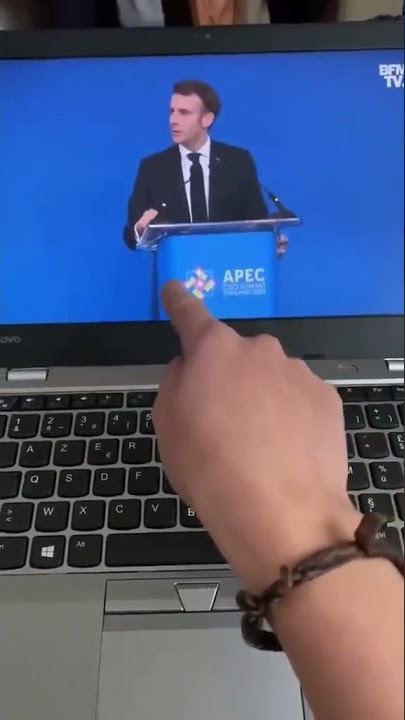 Voyez-vous la même chose que moi ? ou je rêve ??!!!!! What the fu.. Macron Projet APEC