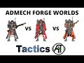 Forge Worlds of the Adeptus Mechanicus: Lore + Benefits in Game, and Admech Tactics