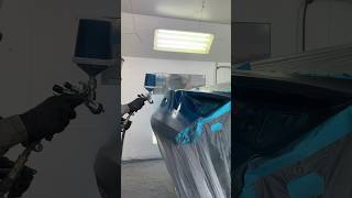 Low Covering Colours Are The Worst To Spray Use Simple Trick To Fix Issue #Car #Automobile #Paint