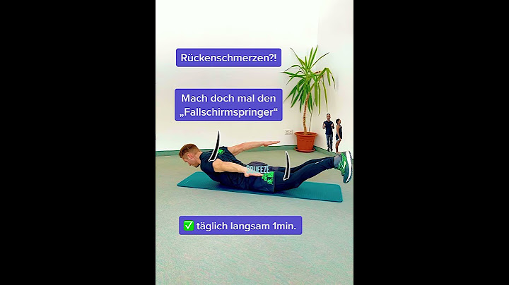 Rücken stärken: Fallschirmspringer