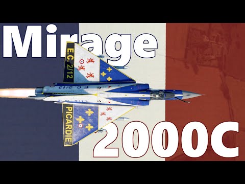 Mirage 2000C-S45 In War Thunder | Obnoxiously French