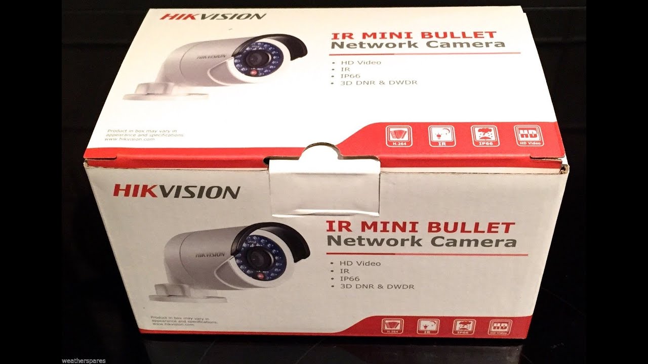 Hikvision Ir Mini Bullet Network Camera Installation at Shannon