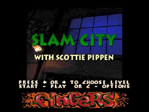 Mega-CD Longplay [077] Slam City with Scottie Pippen