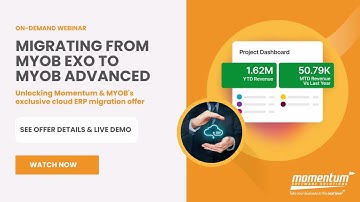 Introduction to MYOB Advanced for MYOB Exo Users