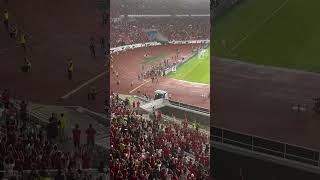 Selebrasi Gol Marselino Ferdinan Duduk Di Kursi  Indonesia Vs Arab Saudi