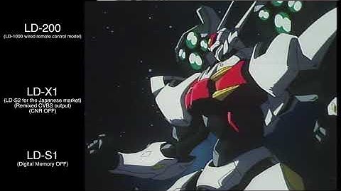 [8K UHDTV]LaserDisc player image quality comparison PIONEER LD-200 vs LD-S1 vs LD-X1【Version2.0】