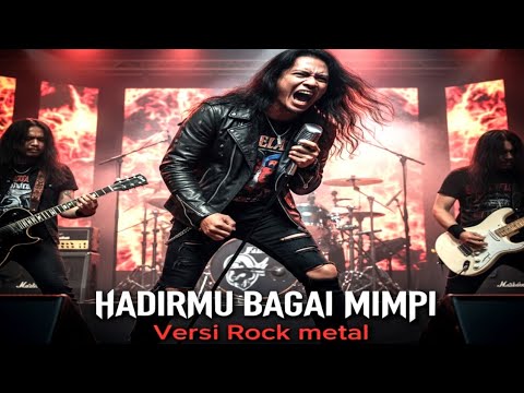 HADIRMU BAGAI MIMPI versi Rock Metal Keren ( cover )