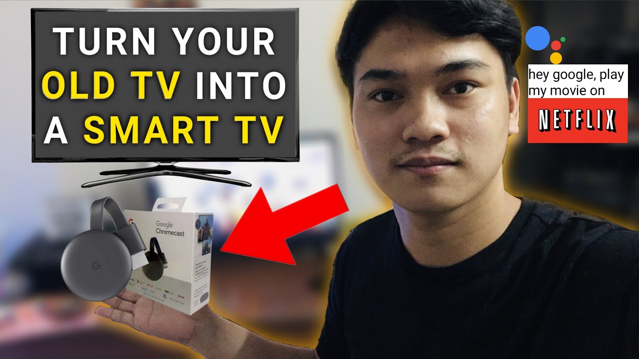 Turn Your OLD TV Into a SMART TV [Google Chromecast 3rd Generation