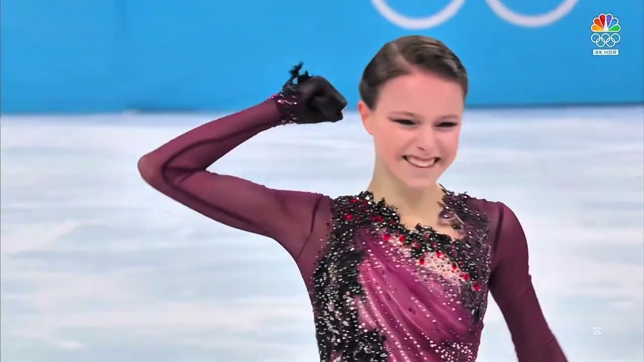 Anna Shcherbakova Pekin 2022 Kış Olimpiyatları (Serbest Program)
