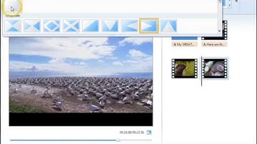 Windows Live Movie Maker: Using Transitions
