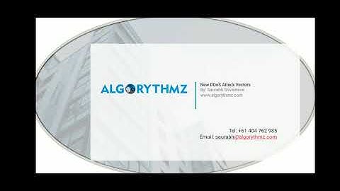 New DDoS Attack Vectors