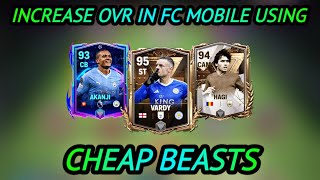 BEST FC MOBILE CHEAP BEASTS FOR ALL POSITIONS! FC MOBILE 24 TIPS AND TRICKS|