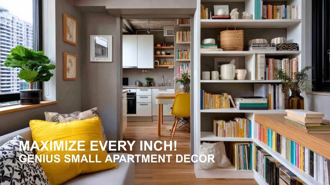 Maximize Every Inch! Genius Tiny Apartment Decor Ideas on a Small ...
