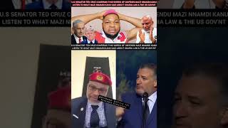BIAFRA ON MOVE AS AMERICAN SENATORS CONFIRMED NNAMDI KANU'S WORDS AND LONG EXPOSITIONS ..JUBILATION