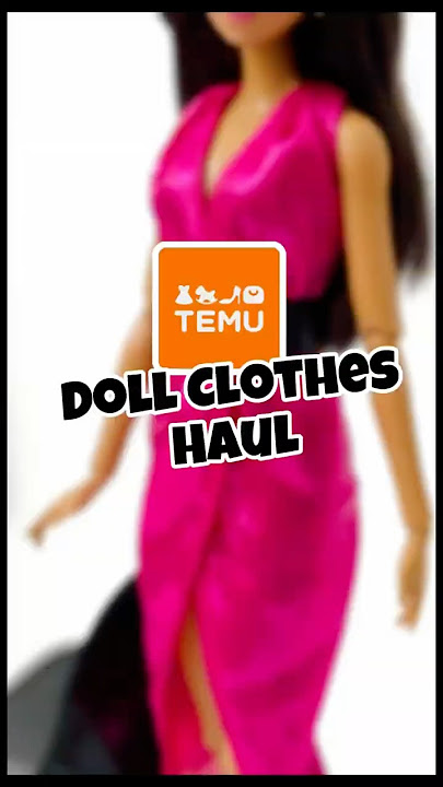 TEMU Doll Clothes Haul #barbieclothes #barbie #temuhaul #barbiedoll #barbieworld #dollhaul