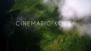 구름이 흘러가는 언덕과 산 드론영상소스 아름다운 구름위를 산책하는 기분 / Cinematic Korea Drone shot [4K 영상소스]