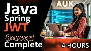 🔥Java Spring JWT Authentication Complete | 4 HOURS | Sinhala | 2025 | AUK WIJESINGHE