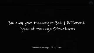 Facebook Messenger Message Structures | Messenger Chat Bot using MessengerChimp screenshot 3