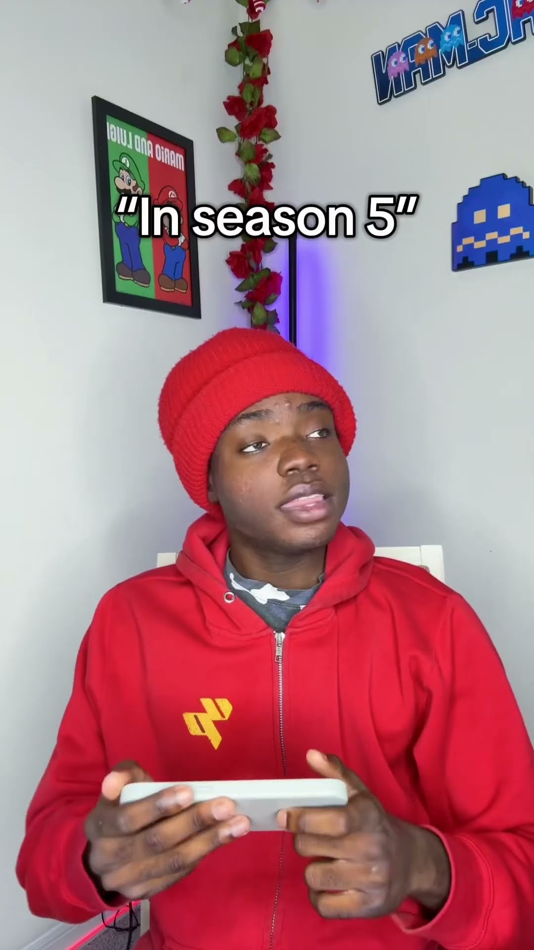 Watching squid game be like ?