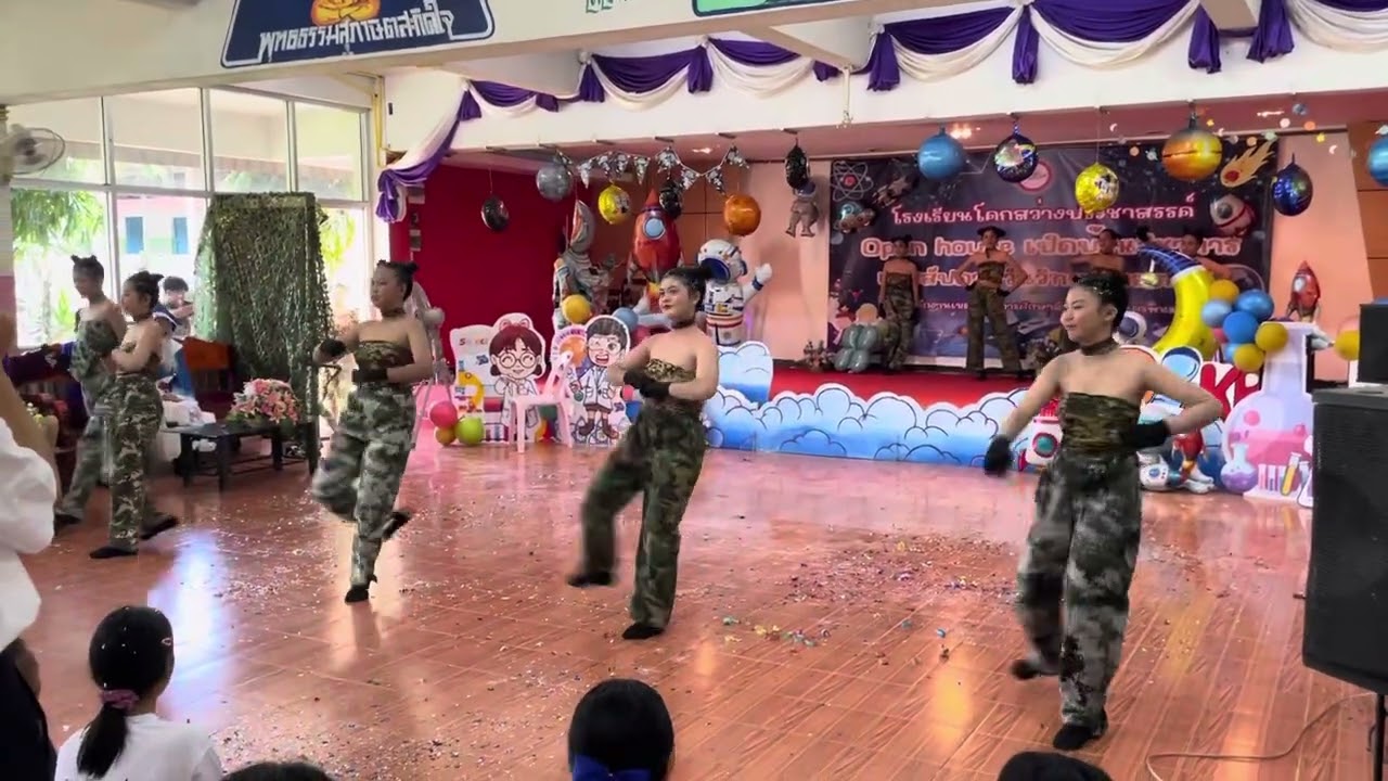 การแสดงนักรบนิรนาม ชุมนุมนาฏศิลป์โคกสว่างประชาสรรค์