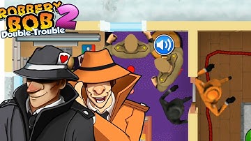 Robbery Bob 2 (IOS, Android) USE TWO SAMs in Pilfer Peak Chapter 4 - Part 1