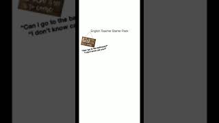 English Teacher Starter Pack [r/starterpacks]