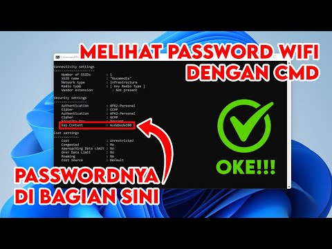 Cara Mengetahui Password WiFi di Laptop PC dengan CMD