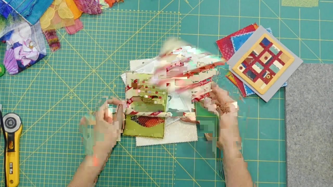 Des idées pour faire des cartes textiles