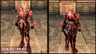 Lineage 2 - Immortal Armor Set on Human R85 (Goddess of Destruction)