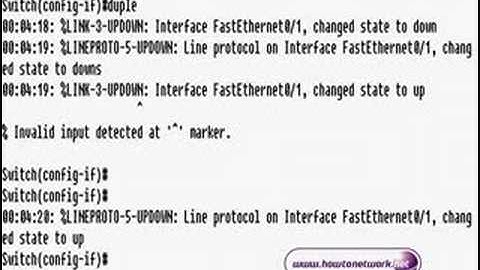 Cisco CCNA - VLANS on a 2950 Switch