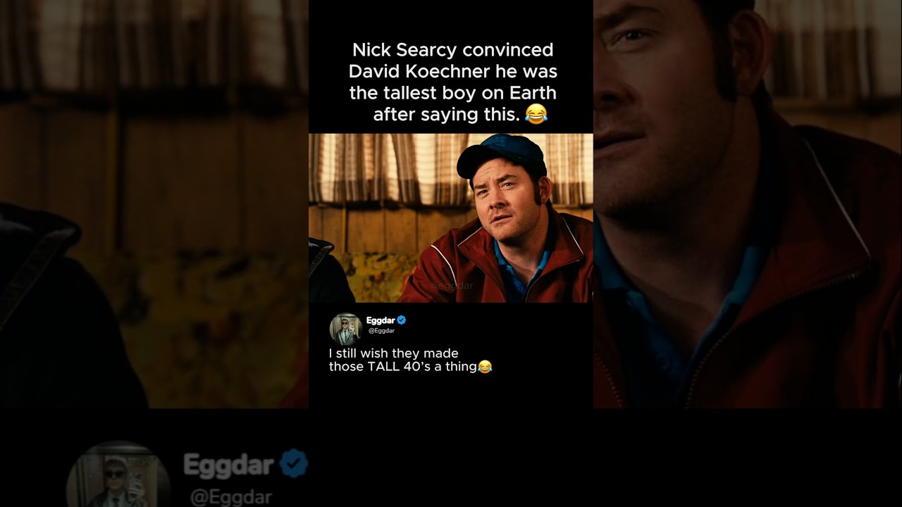 Nick Searcy Convinced David Koechner He Was the Tallest Boy on Earth With ONE Line 😂 | The Comebacks