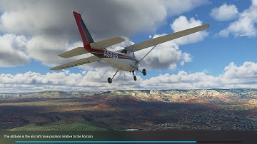 Microsoft Flight Simulator 2025 Flight Training Basic Handling, Attitude Test