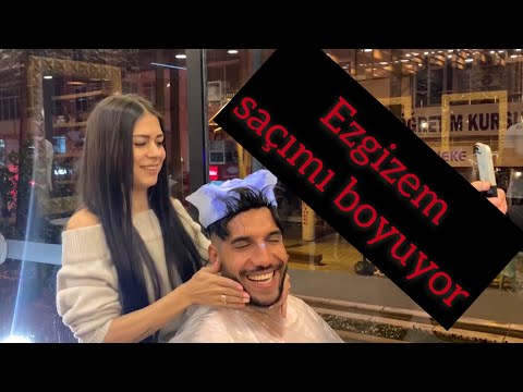 EZGİZEM SAÇLARIMI BOYUYOR 😱