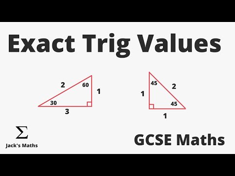 Exact Trig Values