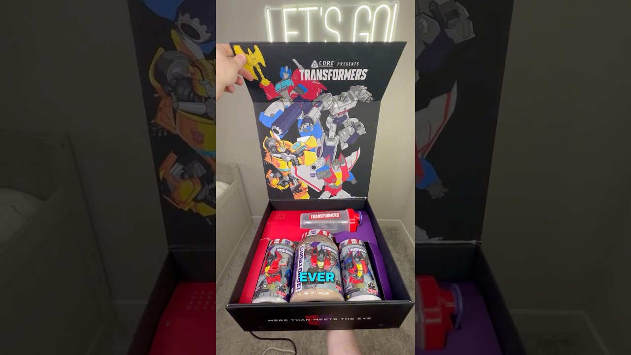 Core Nutritionals x Transformers Collab Review | Starscream Supplement Line Breakdown