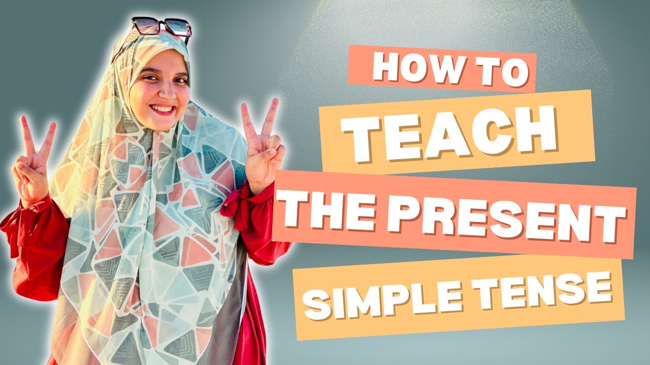 المضارع البسيط بطريقة بسيطة سهلة للأطفال 👏The present simple tenseركزواعلشان موجود ف معظم المناهج