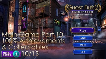 Ghost Files 2: Memory of a Crime (10/13) Walkthrough, 100% Achievements & Collectables.