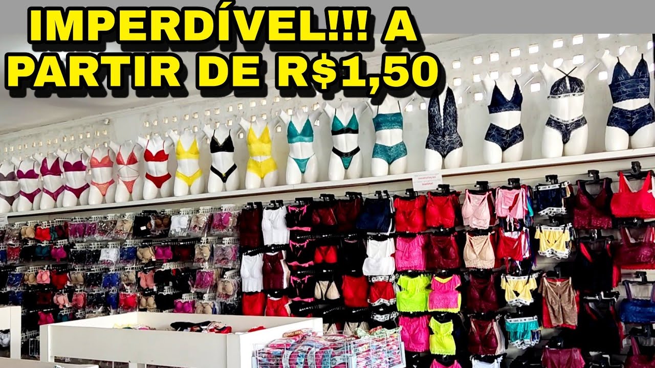 FEIRA DA SULANCA DE CARUARU FABRICANTE DE MODA ÍNTIMA A PARTIR DE R$1,50